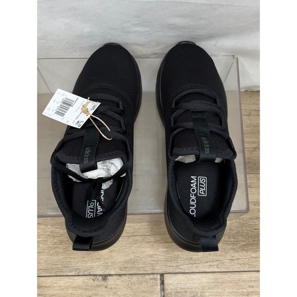 Adidas Cloudfoam Pure 2.0 Mens Black Sneakers Size 8 Athletic Shoes - Picture 5 of 10